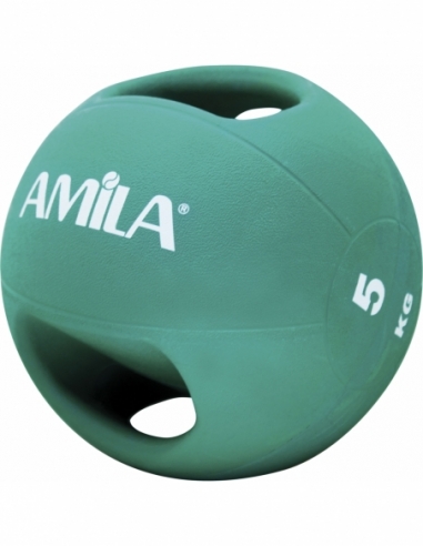 Amila Dual Handle Medicine Ball 5Kg