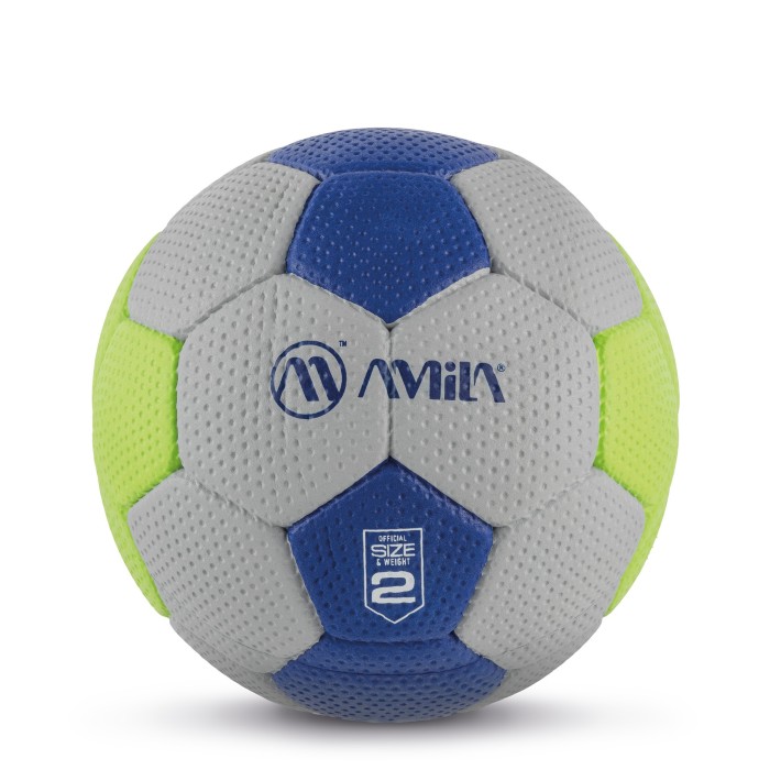 Μπάλα Handball Cellular Νο2 - Μπλε / Πράσινο / Γκρι