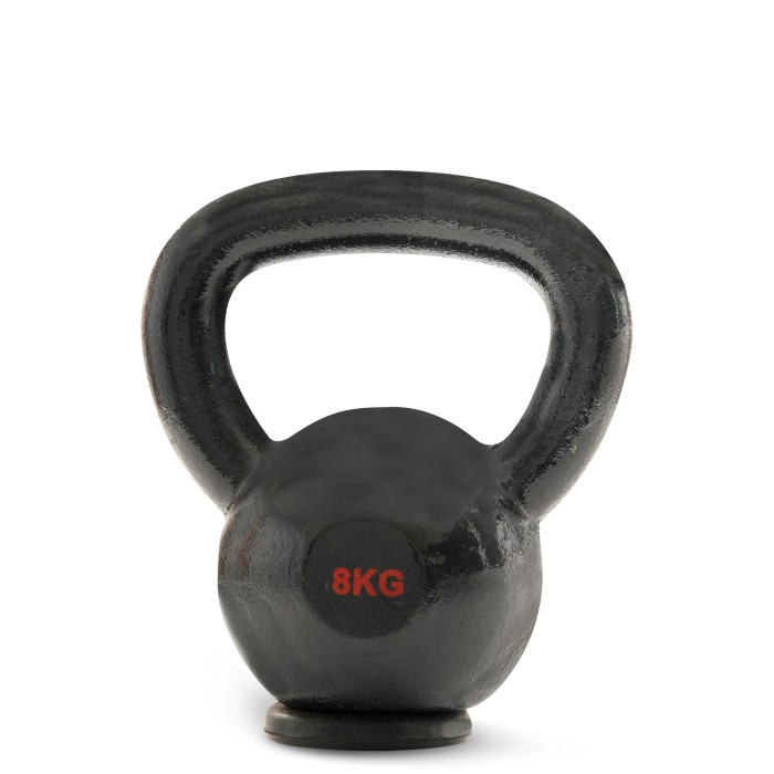 AMILA Kettlebell Cast Iron Rubber Base 8Kg
