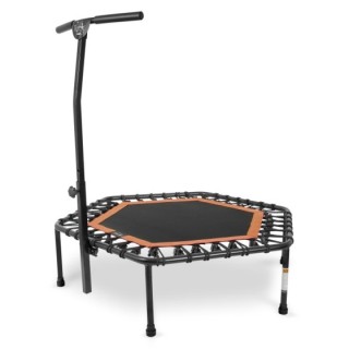 Εξάγωνο Τραμπολίνο με Λαβή Στήριξης Tuck Πορτοκαλί