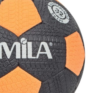 Μπάλα Ποδοσφαίρου Street No5 - Μαύρο / Πορτοκαλί