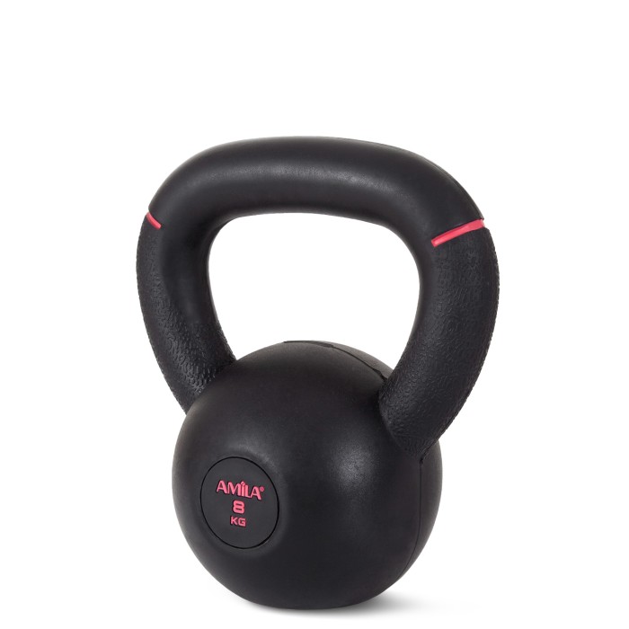 AMILA Kettlebell Original Rubber 8Kg