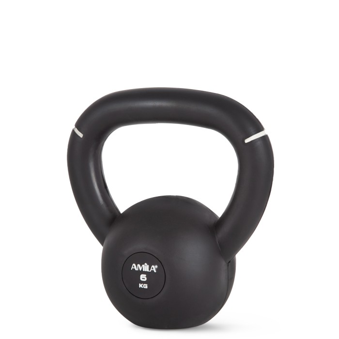 AMILA Kettlebell Original Rubber 6Kg