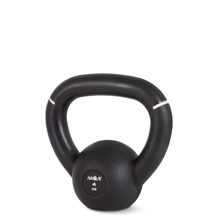AMILA Kettlebell Original Rubber 4Kg