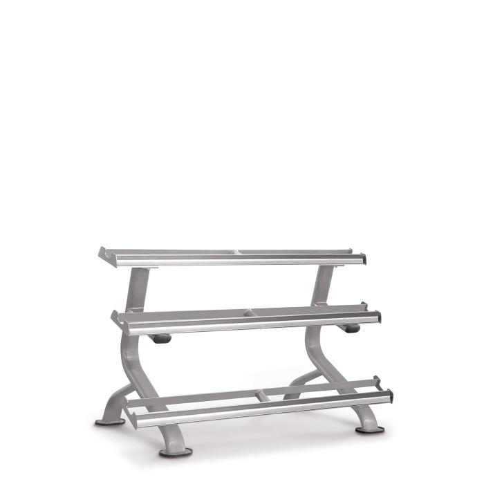 Dumbbell Rack Impulse IT7018 Ασημί