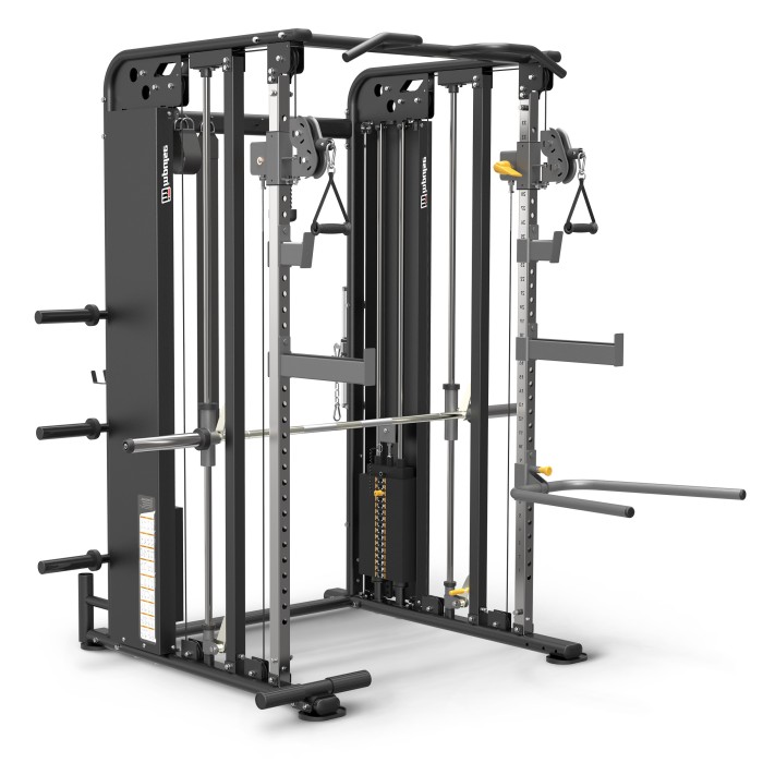 Dual Adjustable Pulley & Smith Impulse ES2100