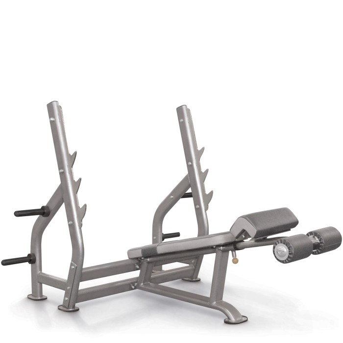 Decline Bench Impulse IT7016 Ασημί