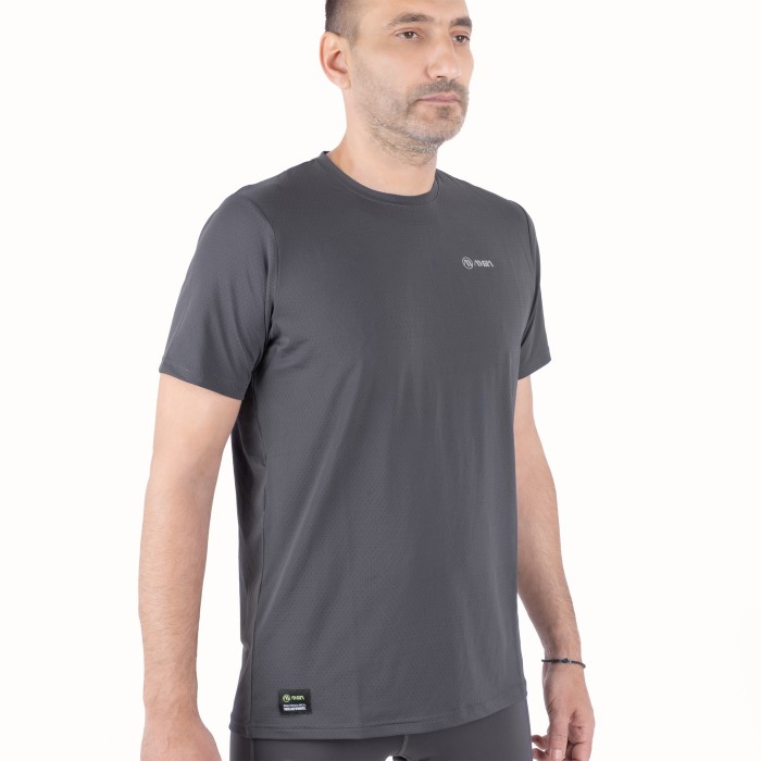 Ανδρική Αθλητική Μπλούζα Vision Flow S – Graphite