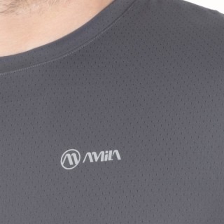 Ανδρική Αθλητική Μπλούζα Vision Flow S – Graphite