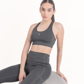 Γυναικείο Αθλητικό Μπoυστάκι Vision Pulse M – Graphite