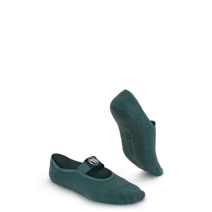 Γυναικείες Κάλτσες Pilates Yoga Trinity Bellulu 39-42–Teal Green
