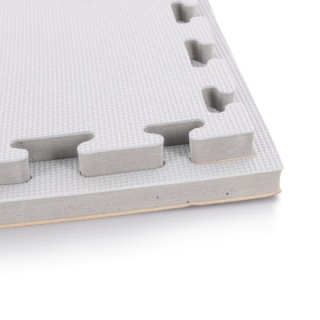 Δάπεδο Προστασίας Puzzle EVA 100x100x2 cm – Ξύλο / Γκρι