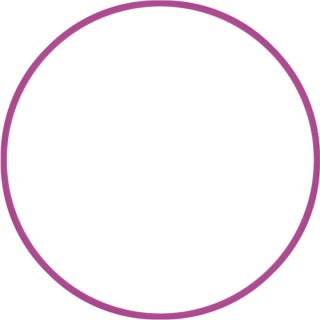 Χούλα-Χουπ 70cm - Φ19mm - 175gr, Φούξια