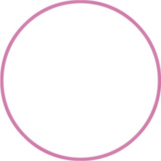 Χούλα-Χουπ 60cm - Φ18mm - 155gr, Ροζ