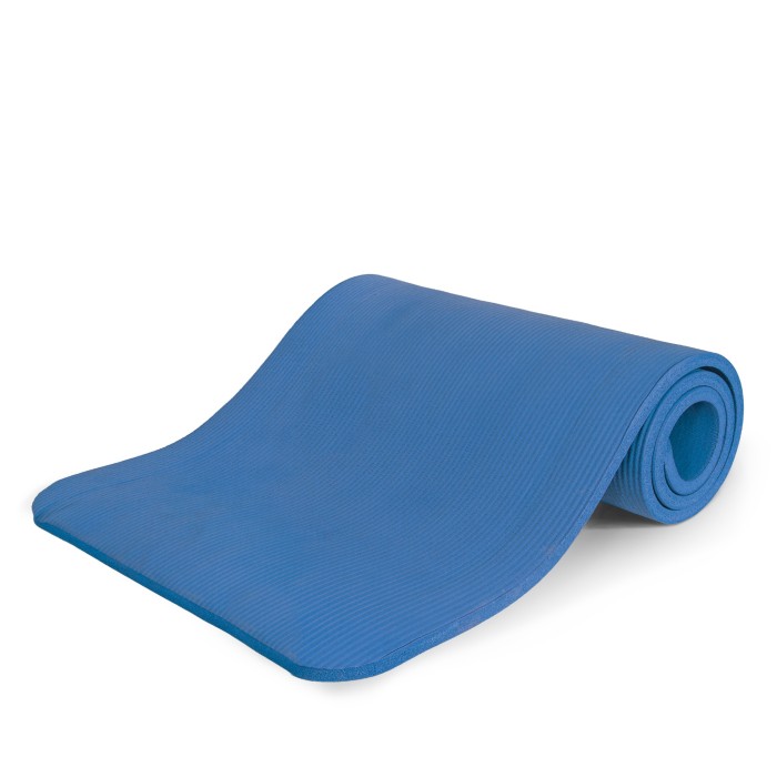 Στρώμα Γυμναστικής NBR 12mm 90Kg 142cm Μπλε
