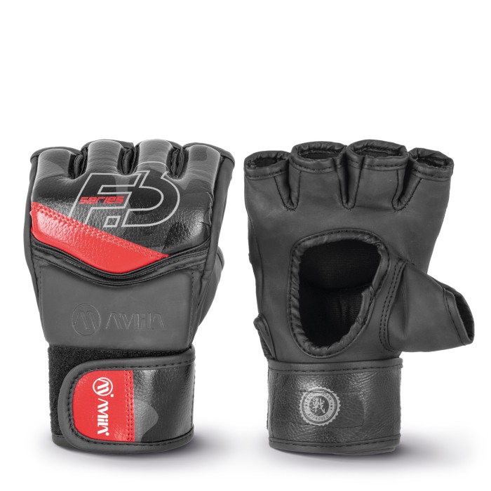 Γάντια Πυγμαχίας Forte 3 Boxing Gloves MMA L - Μαύρο