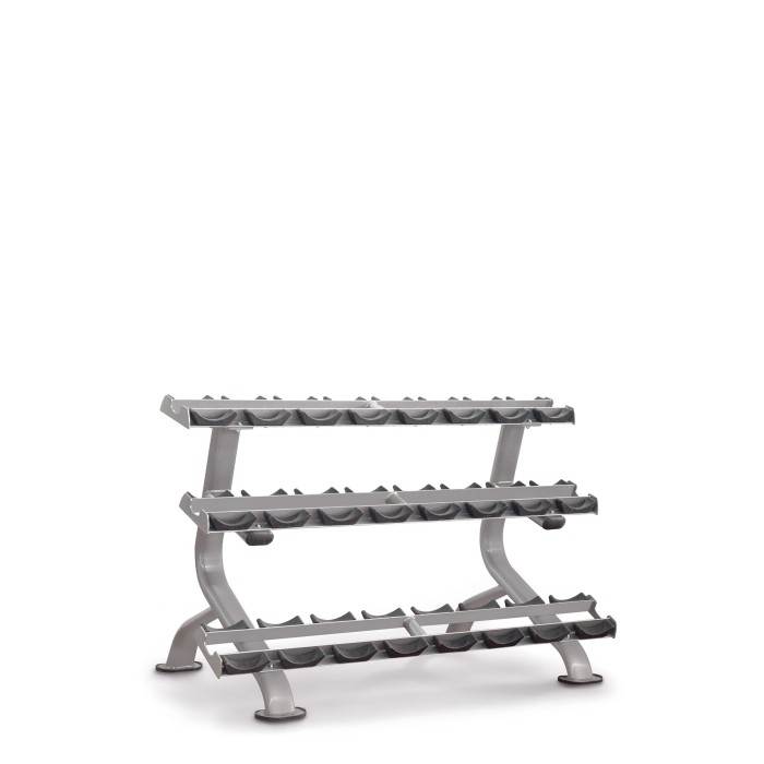 Dumbbell Rack Impulse IT7012 Ασημί