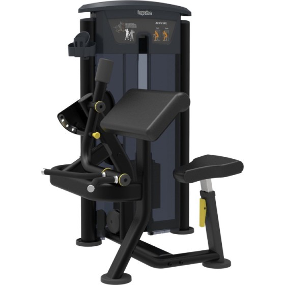 Arm Curl Impulse IT9503 Μαύρο