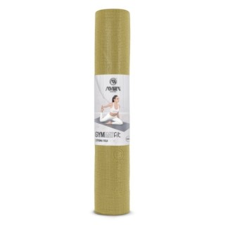 Στρώμα Yoga Fit PVC 173x61x0,4 cm – Λαδί