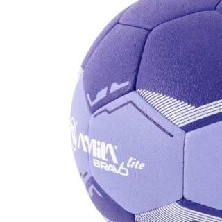 Μπάλα Handball Bravo Lite Νο1 - Μωβ / Βιολετί / Λευκό