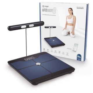 Ζυγαριά Smart Fit Body 8 - Μαύρο