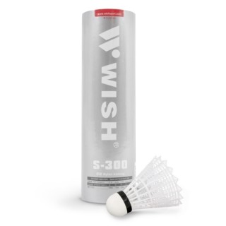 Μπαλάκια Badminton Nylon Shuttlecock S-300 6 τμχ.