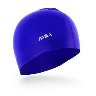 Σκουφάκι Κολύμβησης Παιδικό AMILA Μπλε