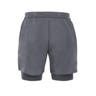 Ανδρικό Αθλητικό Σορτς 2 σε 1 Vision Motion L – Graphite