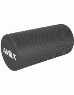 Foam Roller Pro Φ15x30cm Μαύρο