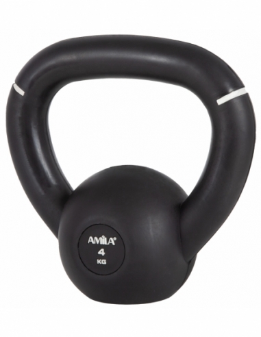 AMILA Kettlebell Original Rubber 4Kg