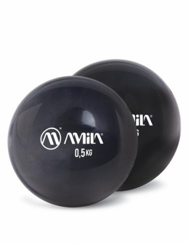 AMILA Palm Ball Two-Pack 0,5Kg Μαύρο