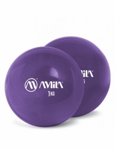 AMILA Palm Ball Two-Pack 1,0Kg Μωβ