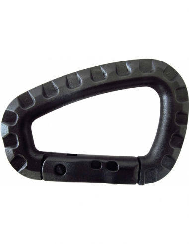 Γάντζος Carabiner Hook ABS Μαύρο