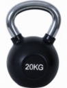 Kettlebell Rubber Cover Cr Handle 20Kg