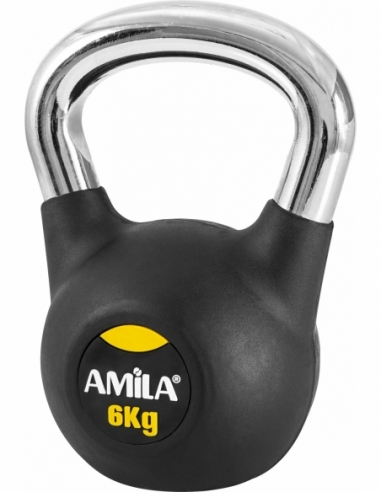 AMILA Kettlebell Rubber Cover Cr...