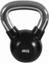 Kettlebell Rubber Cover Cr Handle 4Kg