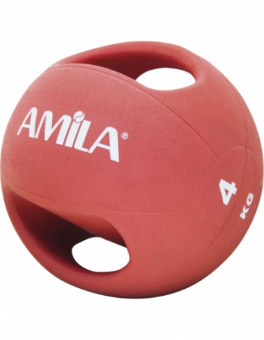 Amila Dual Handle Medicine Ball 4Kg