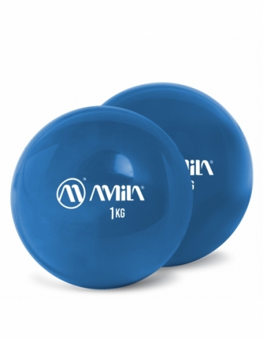 AMILA Palm Ball Two-Pack 1,0Kg Μπλε