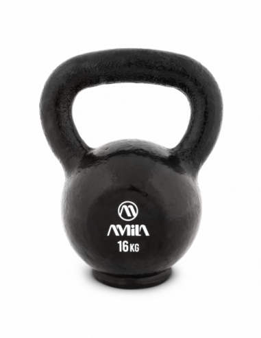 AMILA Kettlebell Cast Iron Rubber...