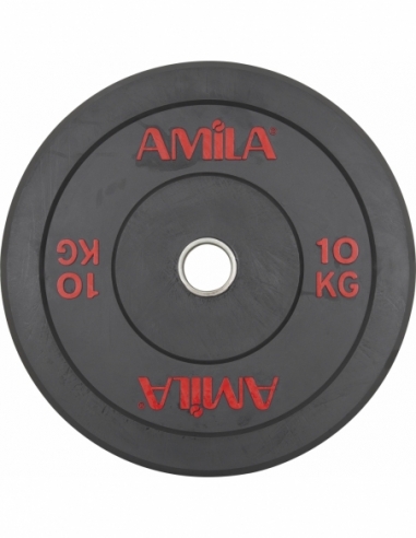 Δίσκος AMILA Black R Bumper 50mm 10Kg