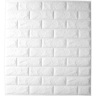 Προστατευτικό Αυτοκόλλητο Τοίχου 77x77x1 Λευκό