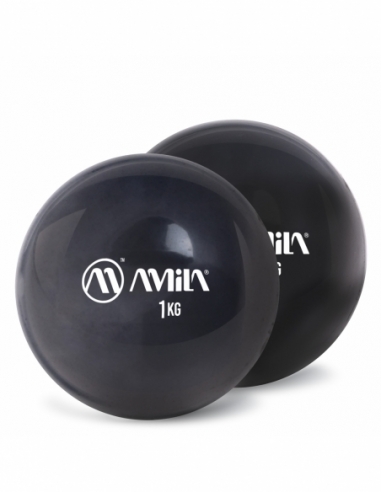 AMILA Palm Ball Two-Pack 1,0Kg Μαύρο