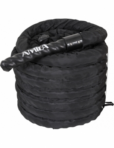 AMILA Battle Rope PVC Handles 15m