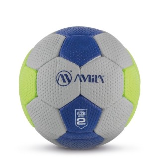 Μπάλα Handball Cellular Νο2 - Μπλε / Πράσινο / Γκρι