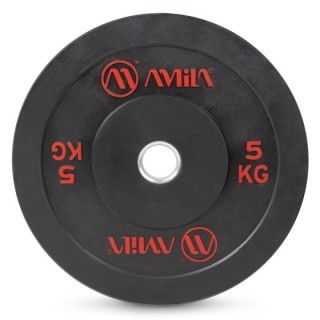 Δίσκος AMILA Black R Bumper Slim 50mm 5Kg