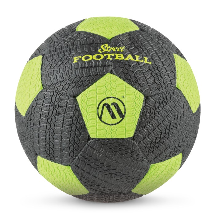 Μπάλα Ποδοσφαίρου Street No5 - Μαύρο / Πράσινο