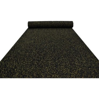Λαστιχένιο Πάτωμα, Ρολό EPDM, 10x1,2m 8mm Yellow Flecks
