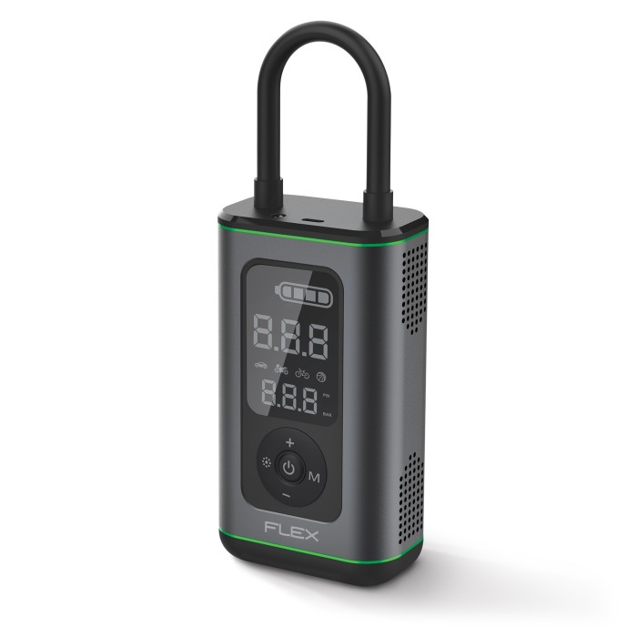 Τρόμπα Ηλεκτρική Επαναφορτιζόμενη Flex 150psi - Μαύρo