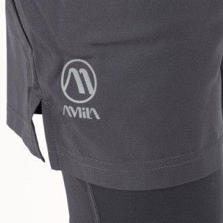 Ανδρικό Αθλητικό Σορτς 2 σε 1 Vision Motion M – Graphite