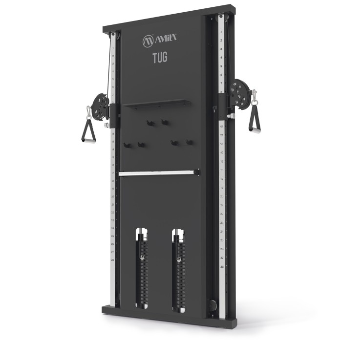 Επιτοίχια Διπλή Τροχαλία Dap Machine Tug